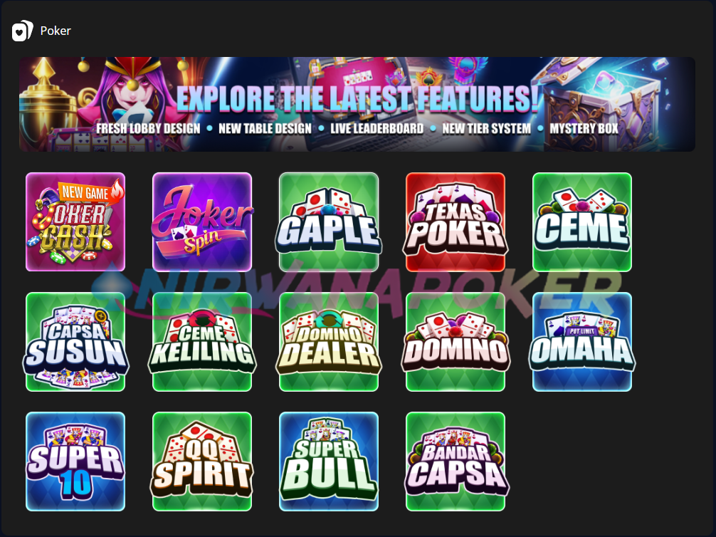 NIRWANAPOKER: Bermain IDN POKER Lancar Kapan & di Mana Saja